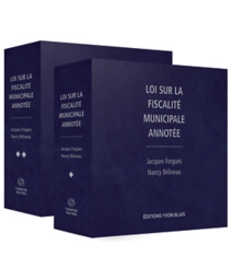 Loi sur la fiscalité municipale annotée