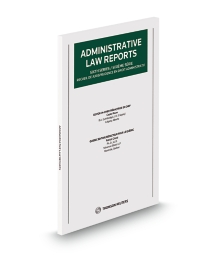 Administrative Law Reports, 6th Series/Recueil de jurisprudence en droit administratif, 6e série