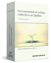 Couverture Environnement et actions collectives au Quebec