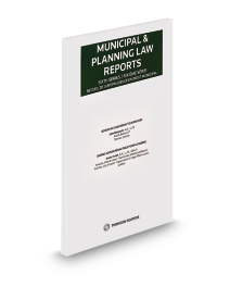Municipal and Planning Law Reports, 5th Series/Recueil de jurisprudence en droit municipal, 5e série