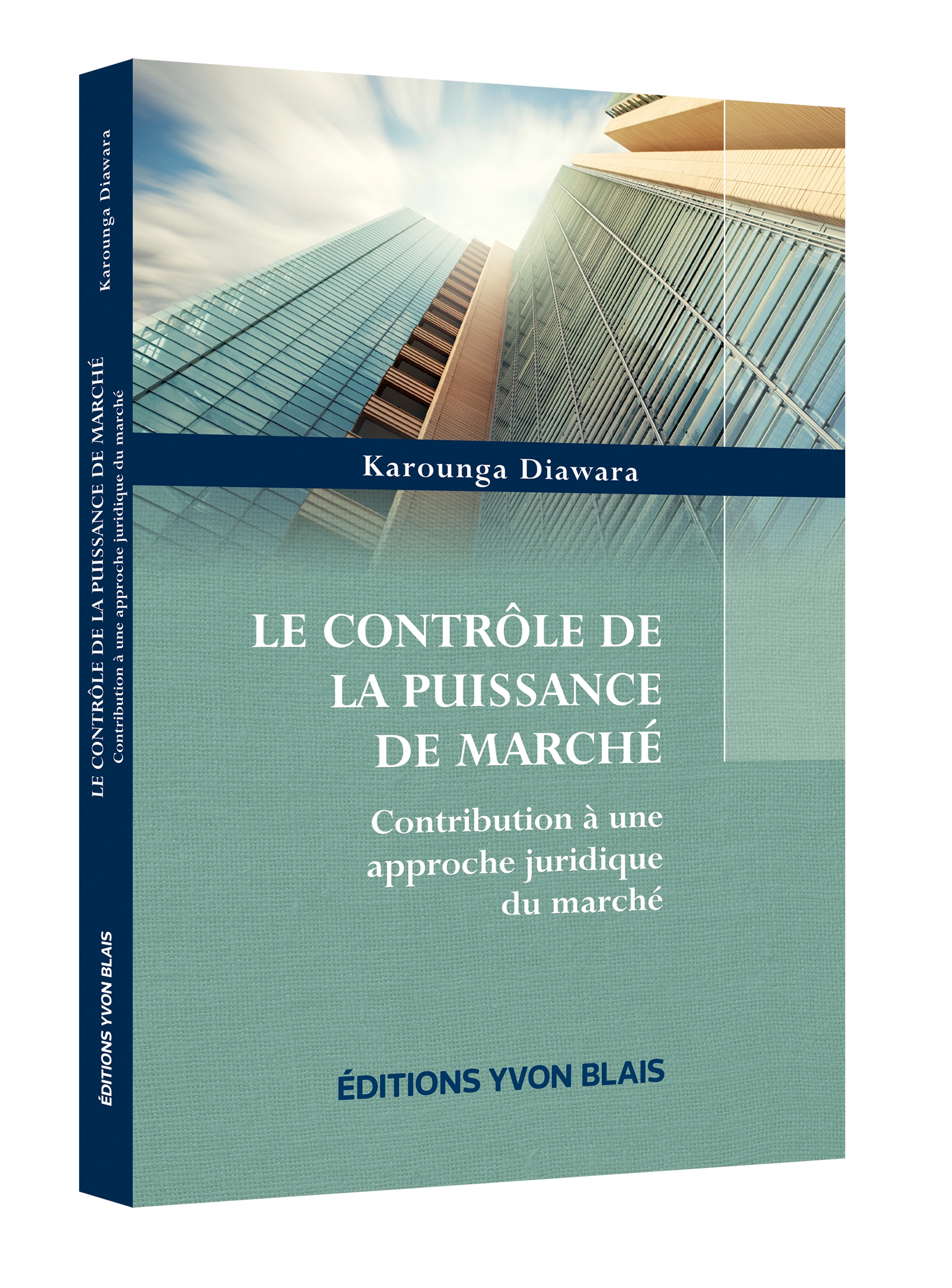 couverture de Le controle de la puissance de marche - Contribution aune approche juridique du marche