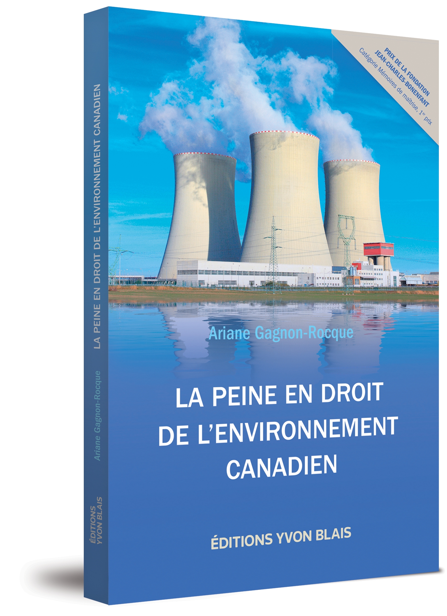 couverture de La peine en droit de lenvironnement canadien
