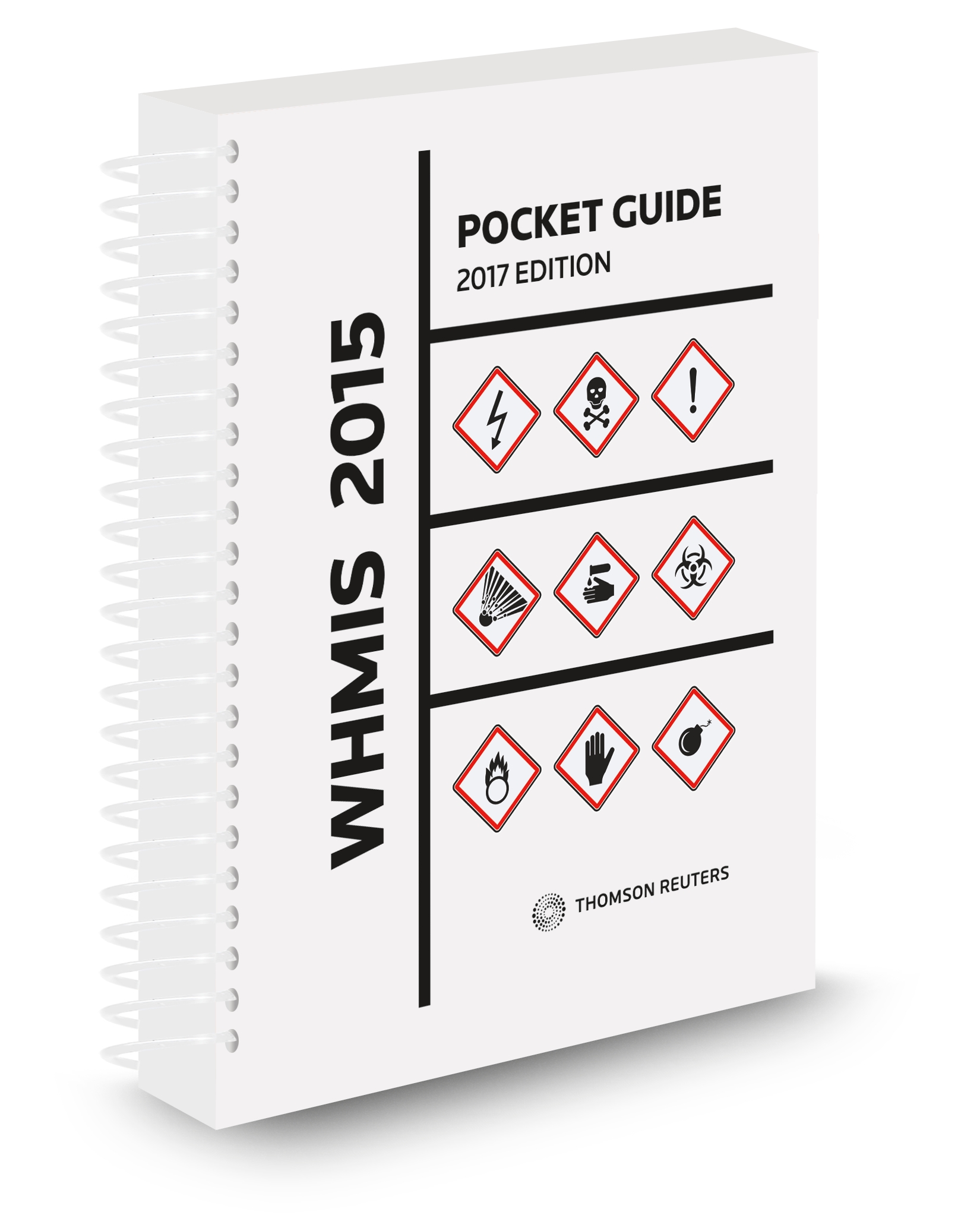 cover of WHMIS 2015 Pocket Guide, 2017 Edition, Softbound book