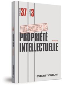 Les cahiers de propriété intellectuelle