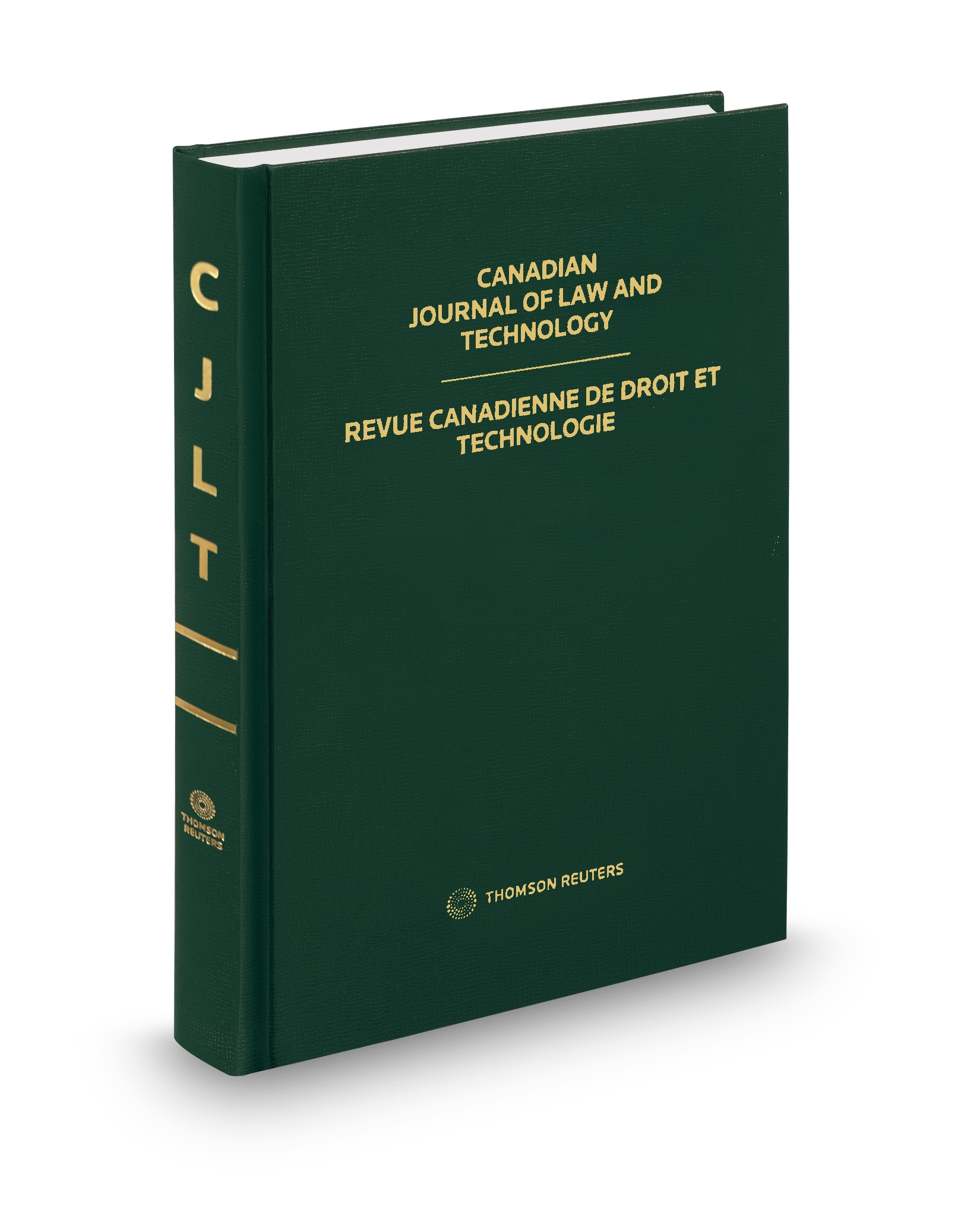 Cover of Canadian Journal of Law and Technology, Book