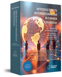 Introduction to International Tax in Canada, 13th Edition
