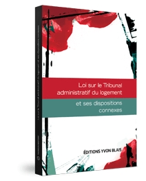 Couverture Loi sur le tribunal administratif du logement