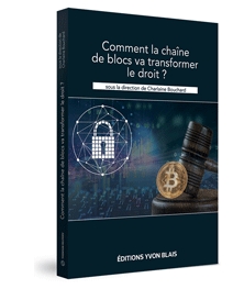 Couverture Comment la cha�ne de blocs va transformer le droit ?