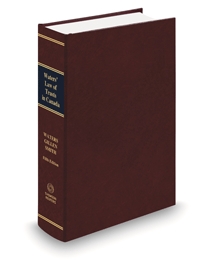 Cover of  Waters Law of Trusts in Canada, Fifth Edition