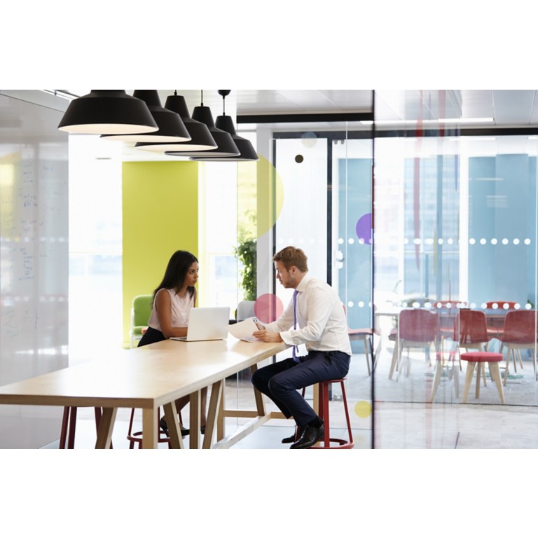 man-woman-informal-meeting-work 