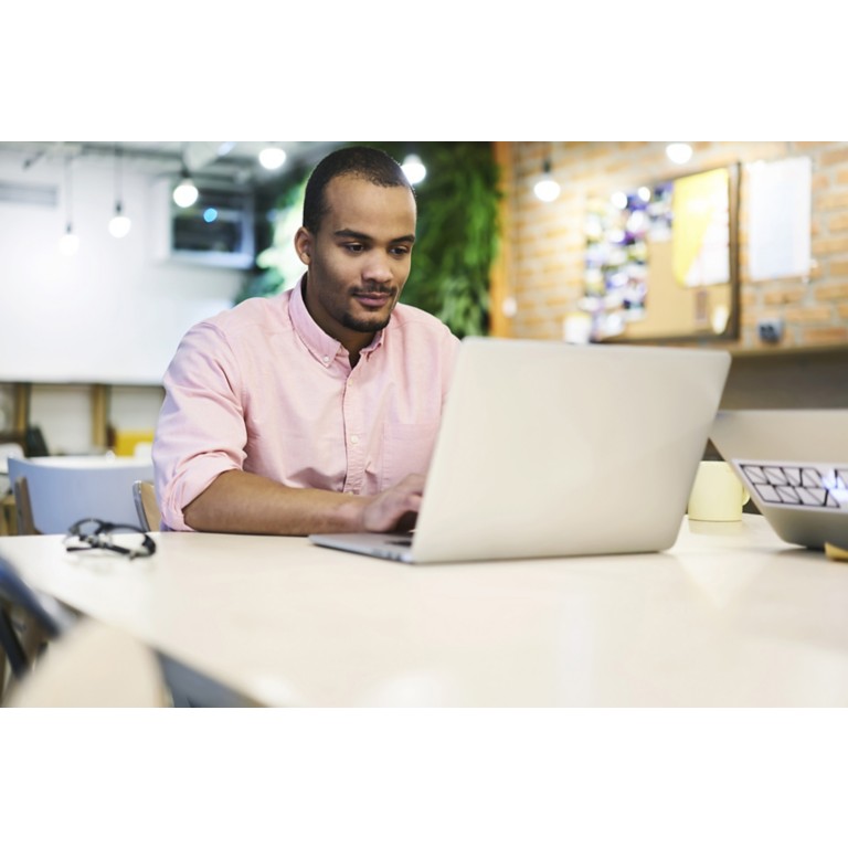 male-working -on-laptop