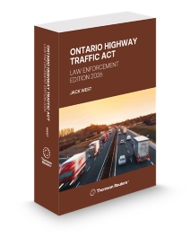 Ontario Highway Traffic Act - Law Enforcement Edition 2026