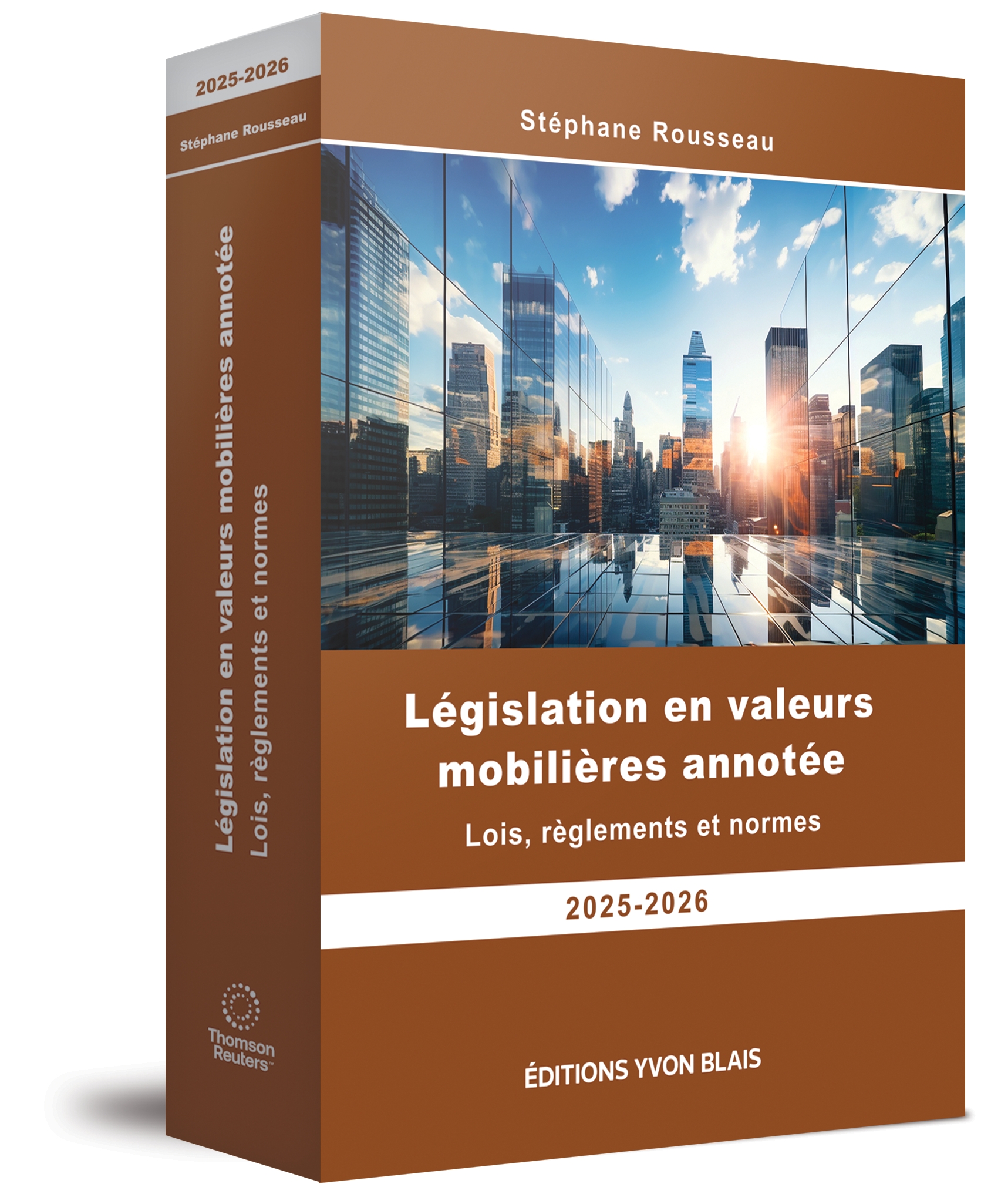 couverture de Législation en valeurs mobilières annotée - Lois, règlements et normes, 2025-2026
