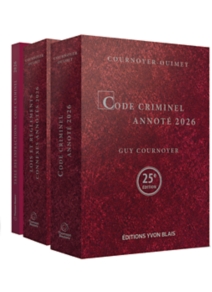 Code criminel annoté - 2026
