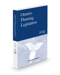 Ontario Planning Legislation 2025