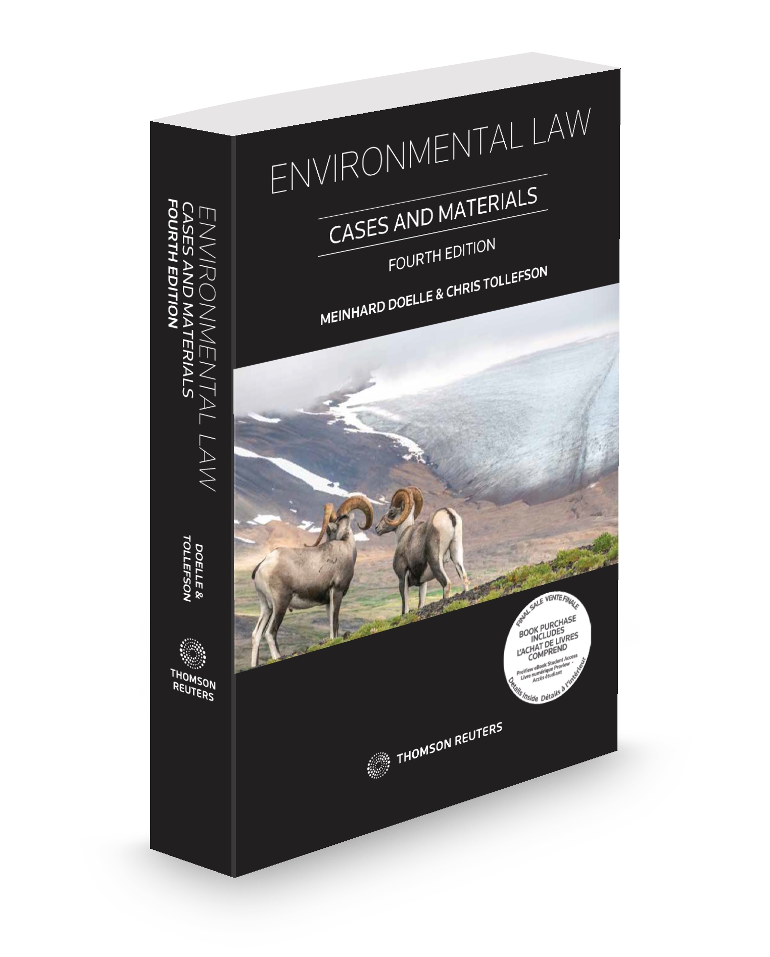 Cover of Environmental Law Cases and Material, 4th Edition, Student Edition