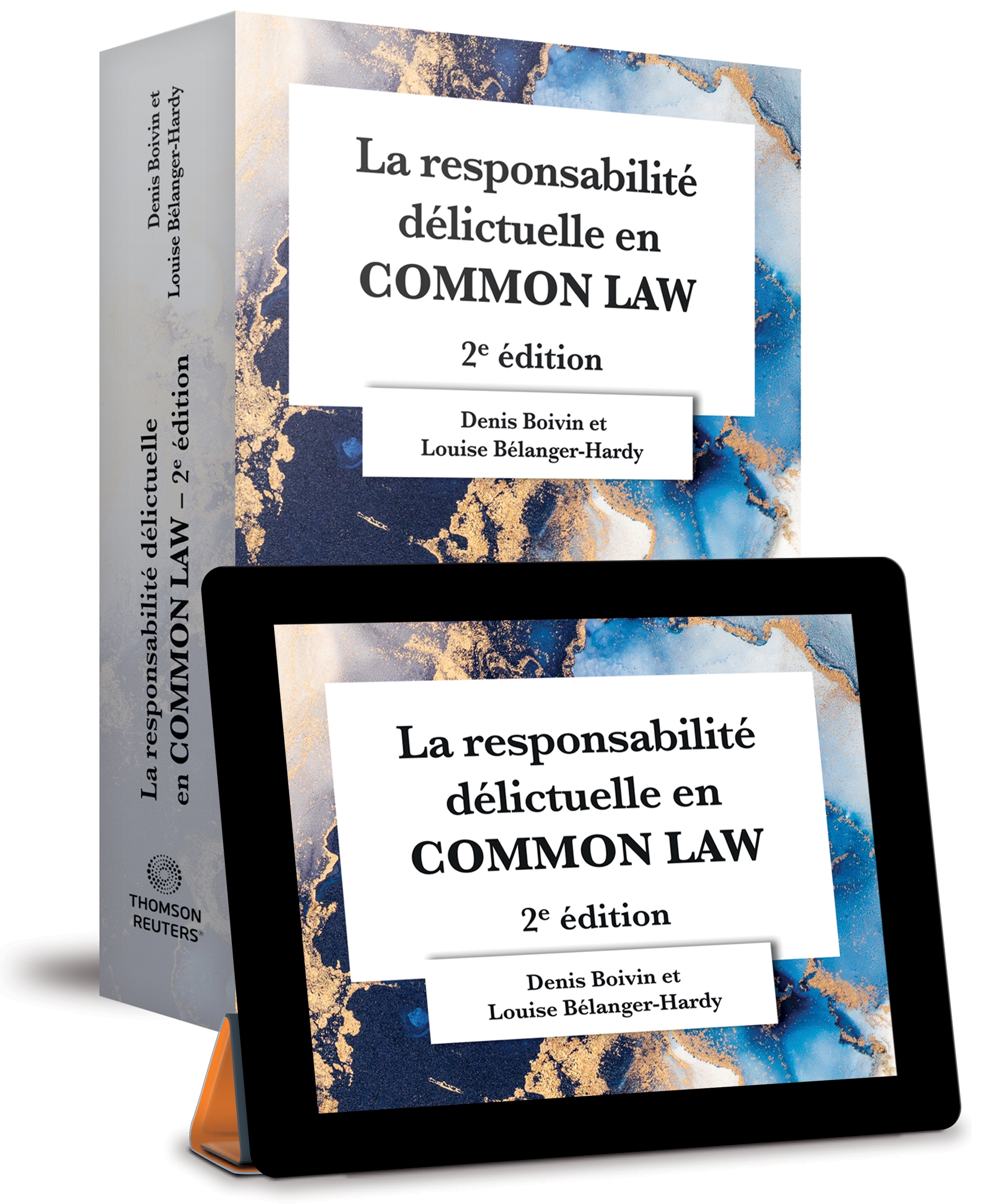 couverture de La responsabilité délictuelle en common law, 2e édition, Livre imprimé et version numérique
