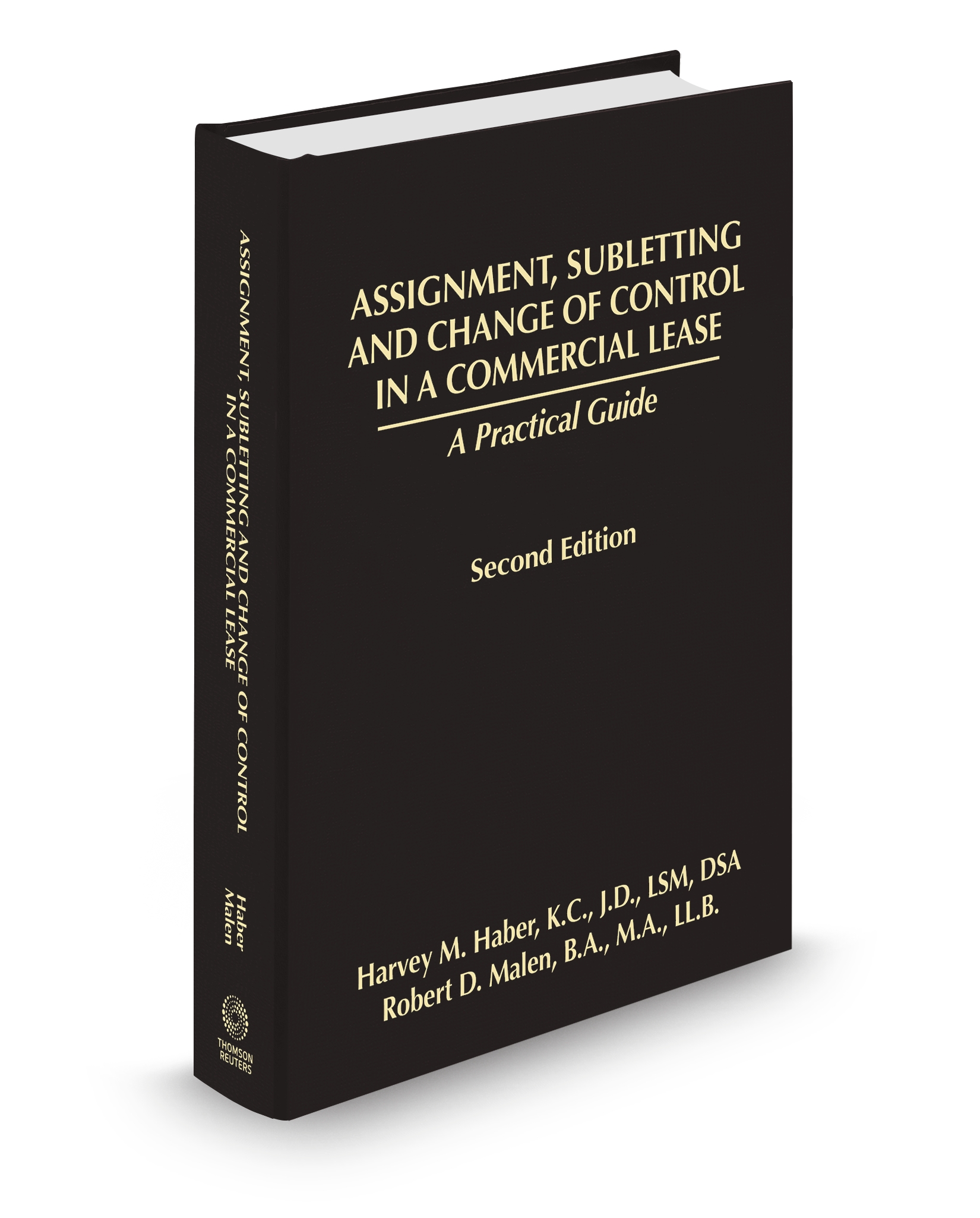 cover of Assignment, Subletting and Change of Control in a Commercial Lease: A Practical Guide, 2d