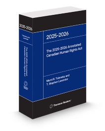 The 2025-2026 Annotated Canadian Human Rights Act