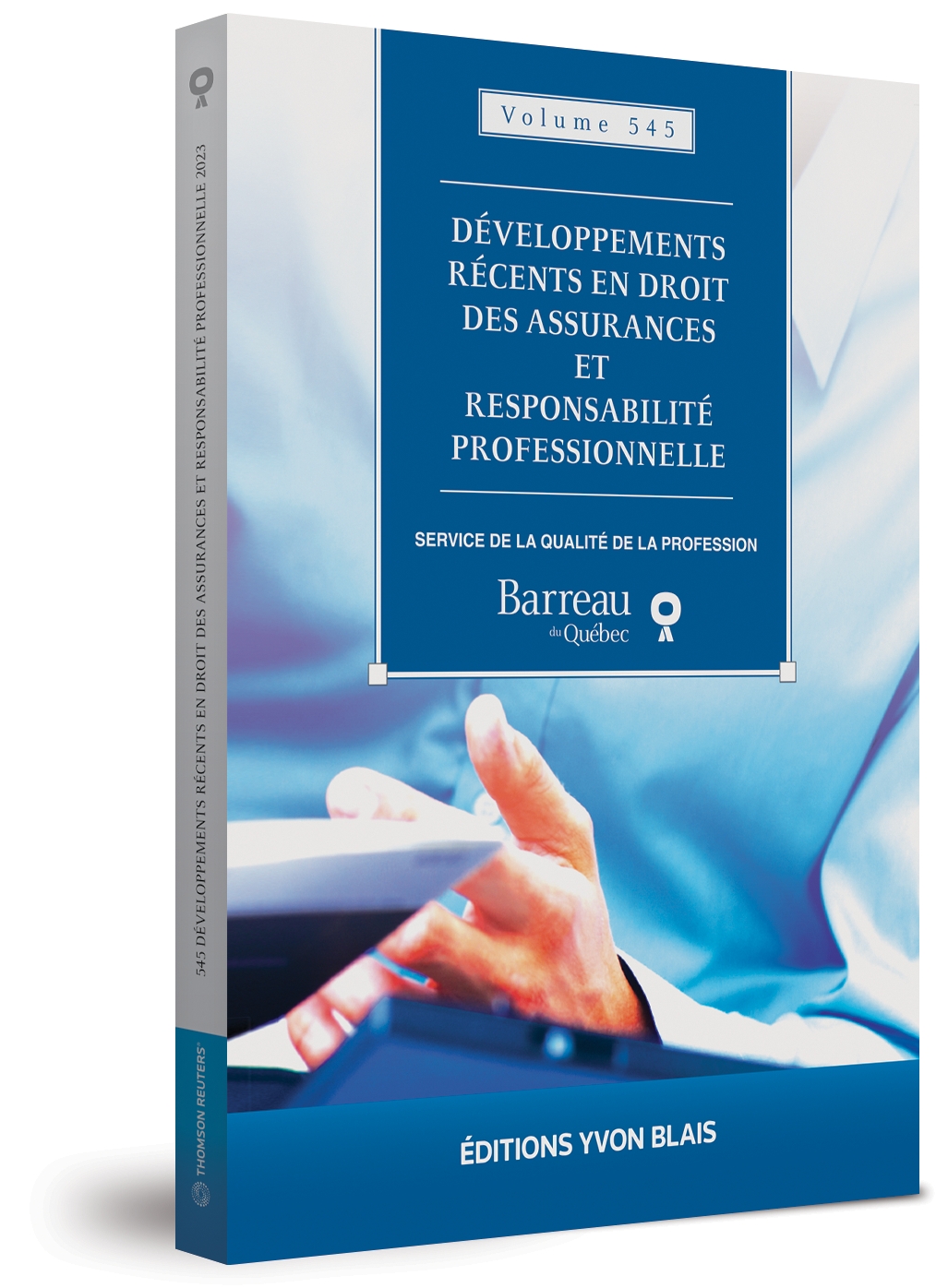 couverture de Développements récents en droit des assurances et responsabilité professionnelle, volume 545 (2023)