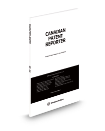 Canadian Patent Reporter PLUS