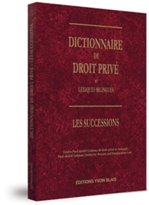 Dictionnaire de droit privé et lexiques bilingues : les successions