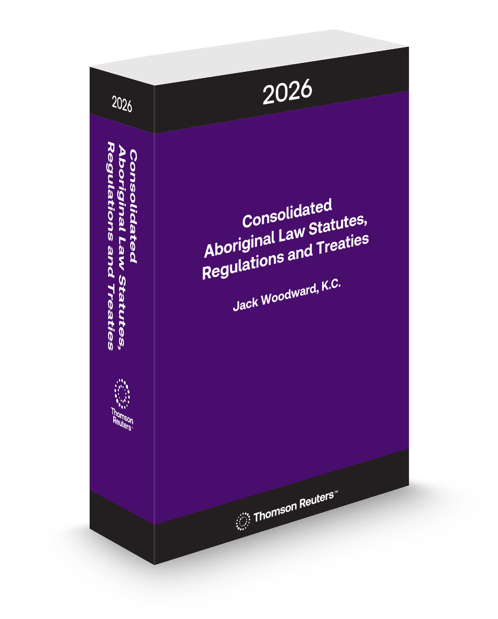 2026 cover of Consolidated Aboriginal Law Statutes, Regulations and Treaties 2026