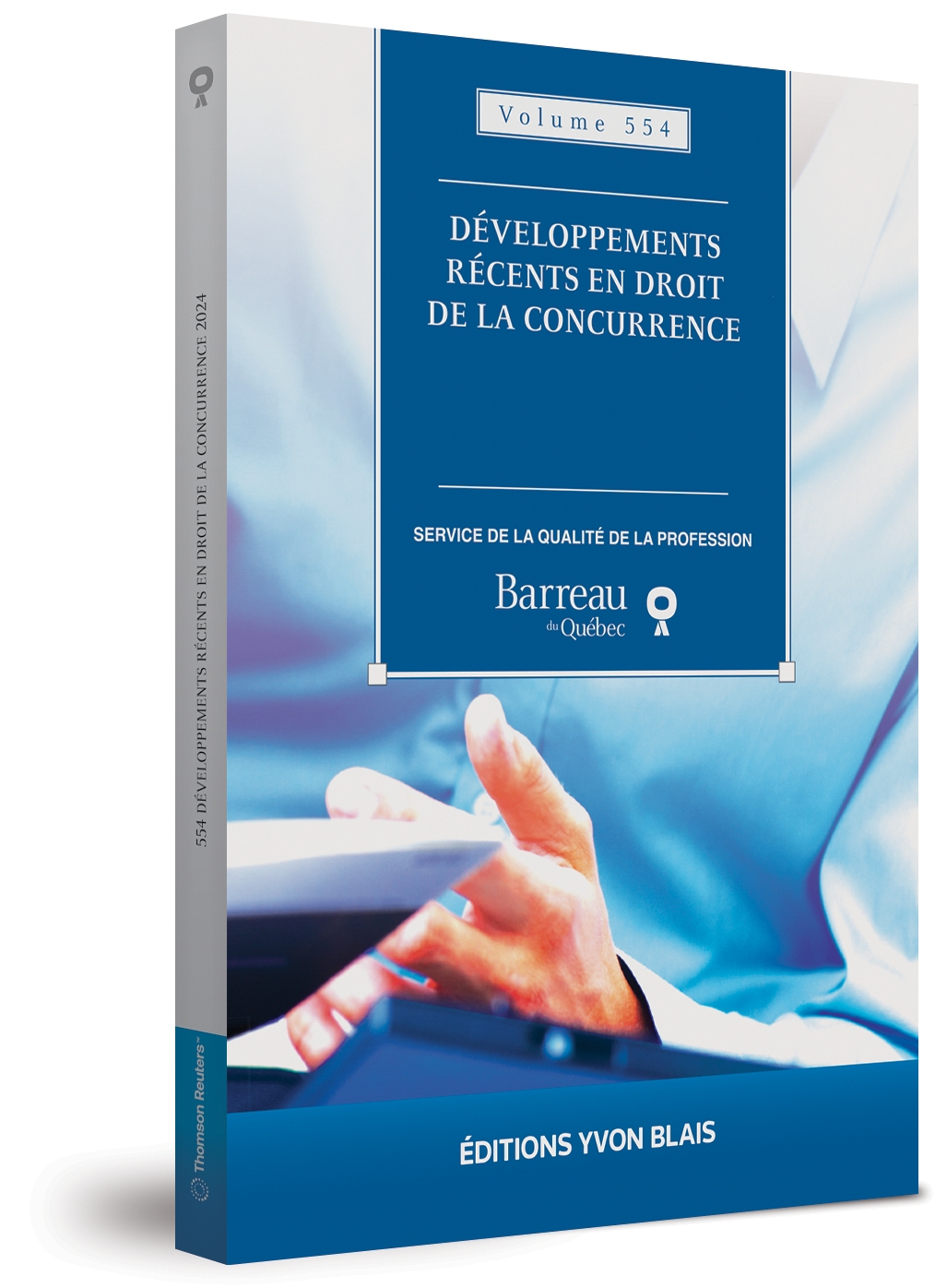 couverture de Développements récents en droit de la concurrence, volume 554 (2024)