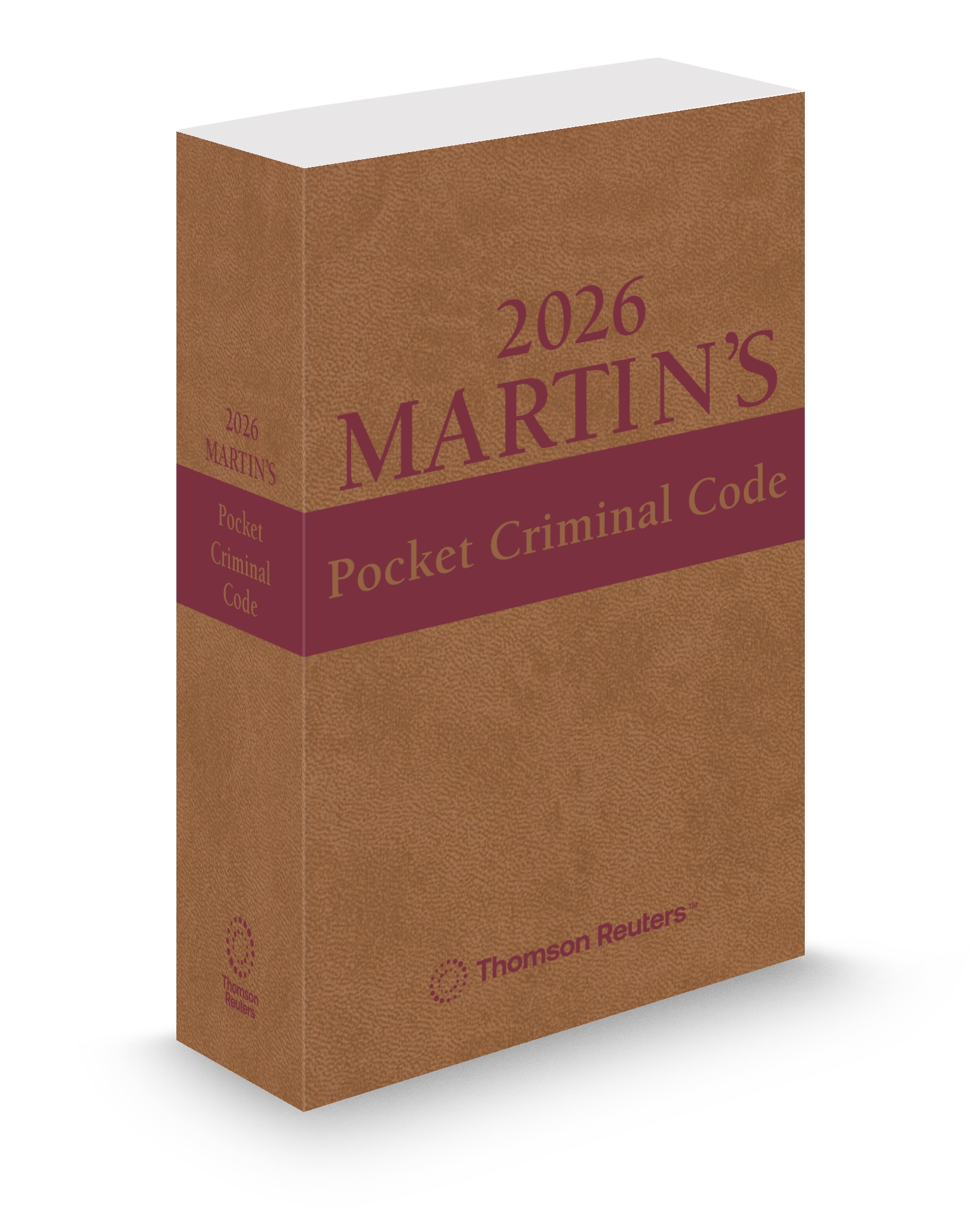 Martin's Pocket Criminal Code 2026 Student Edition