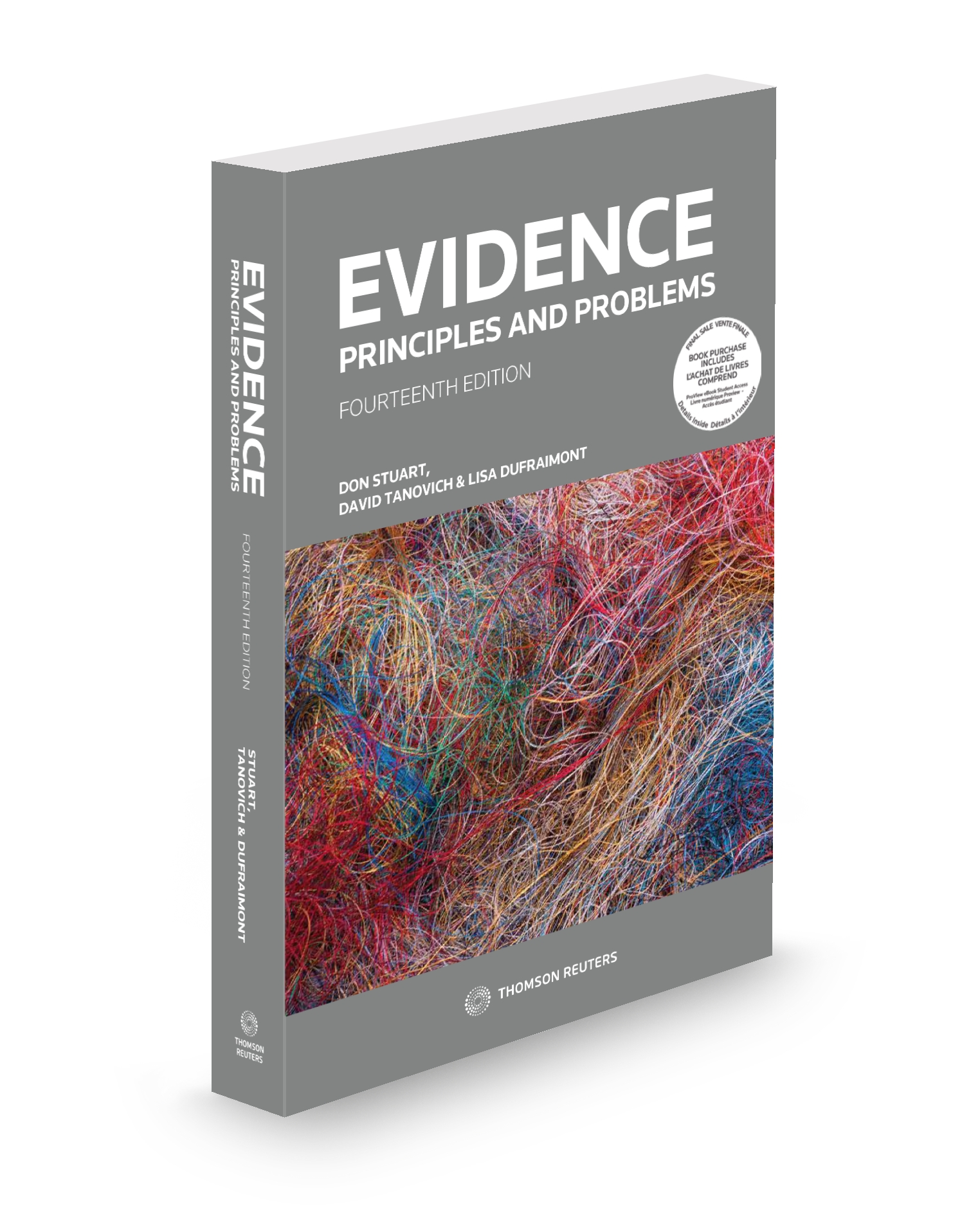 cover of EVIDENCE: PRINCIPLES & PROBLEMS, 14TH ED Student Edition