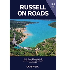 Russell on Roads, 3rd Edition