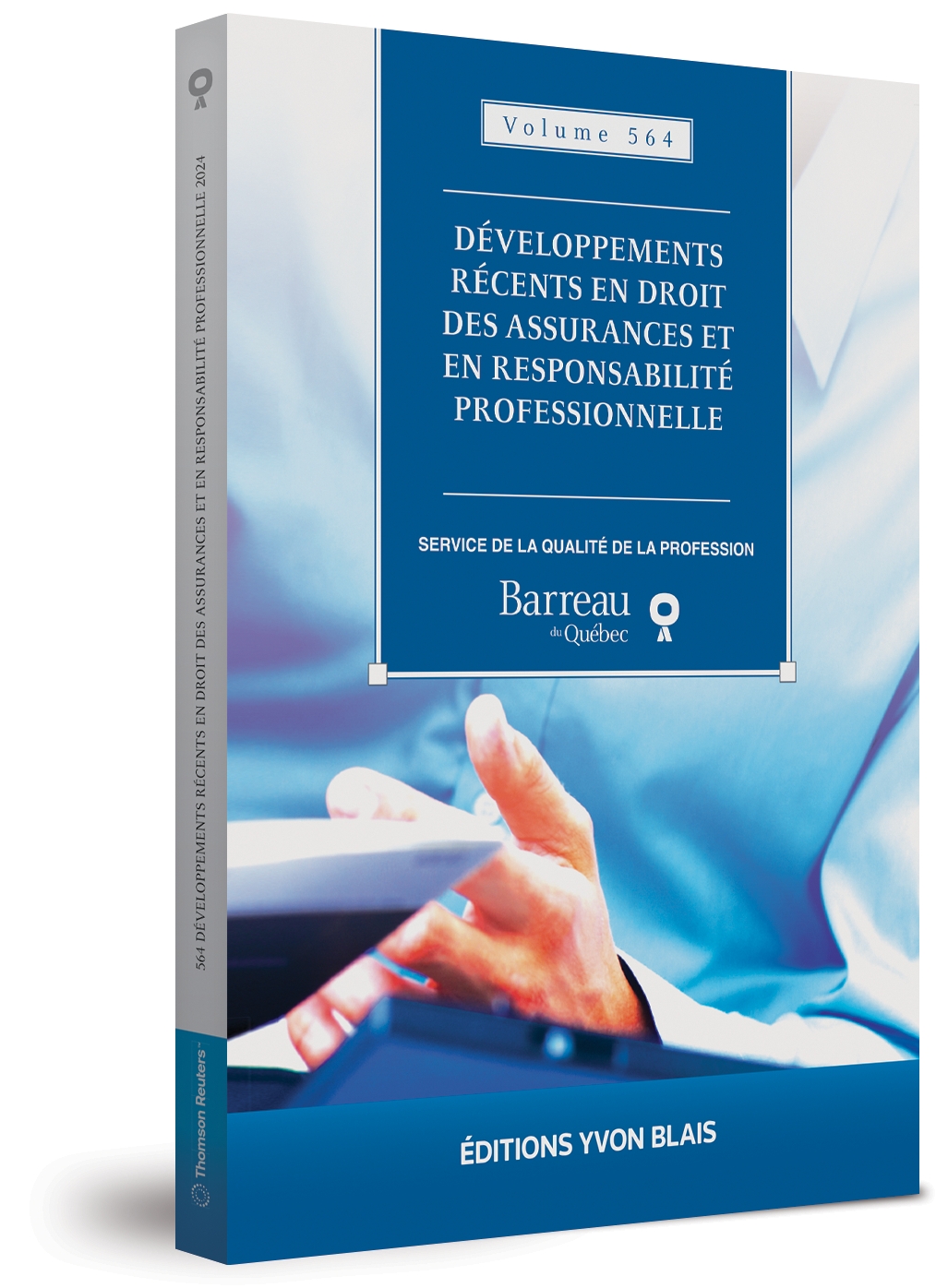 couverture de Développements récents en droit des assurances et en responsabilité professionnelle, volume 564, (2024)