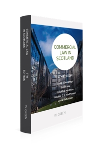 Commercial Law in Scotland, 7th Edition, Print and ProView eBook bundle