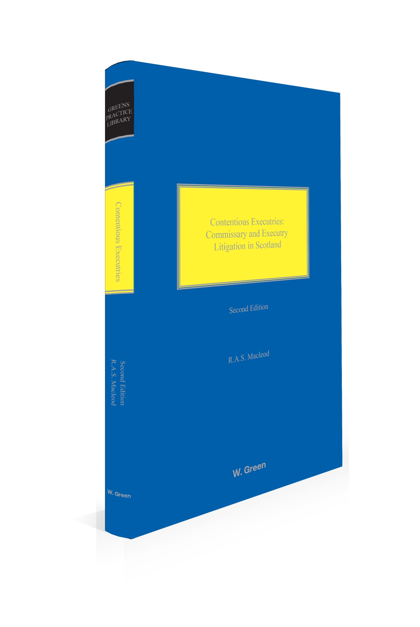 Cover of Contentious Executries, 2nd Edition