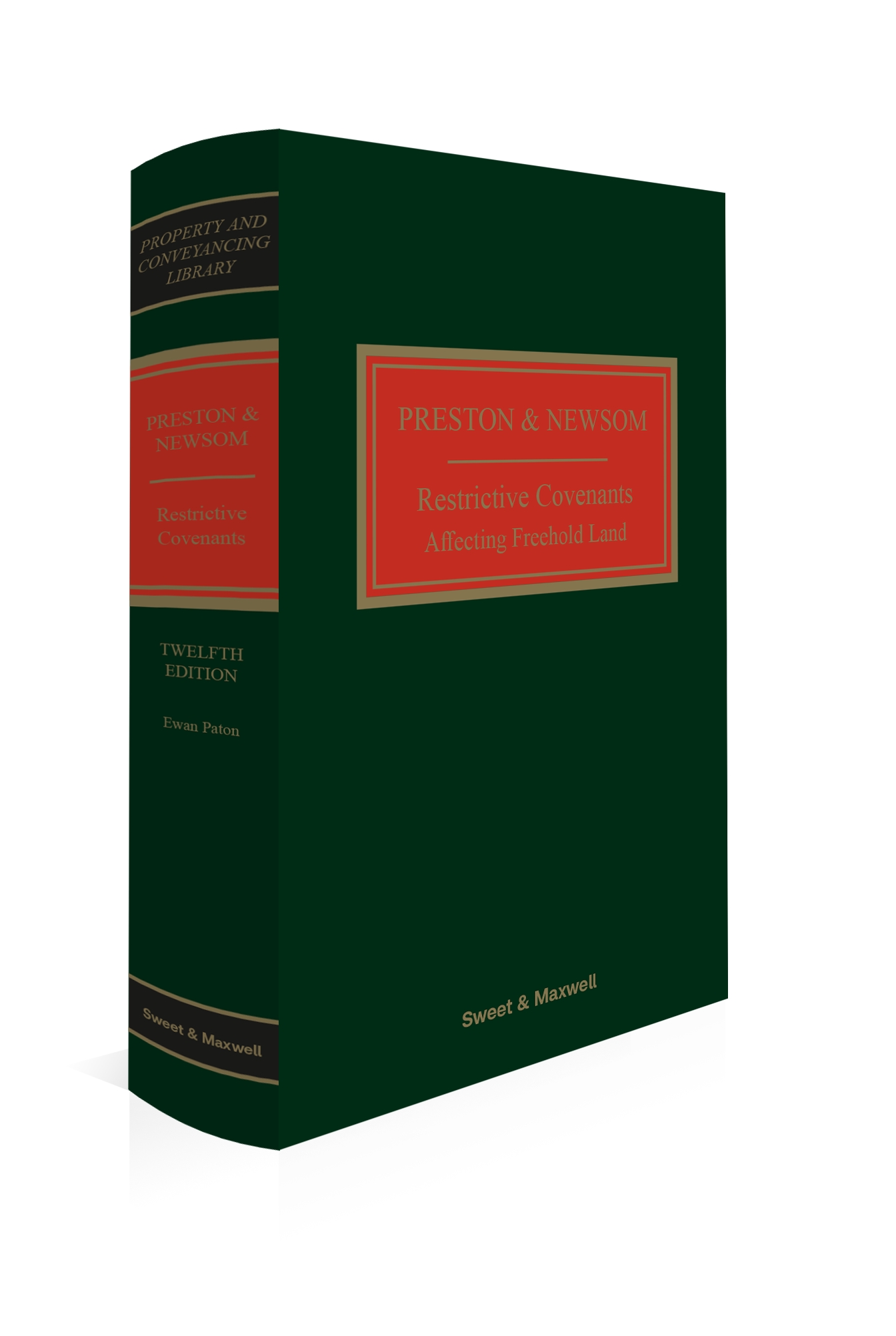 Cover of Preston and Newsom: Restrictive Covenants Affecting Freehold Land, 12th Edition