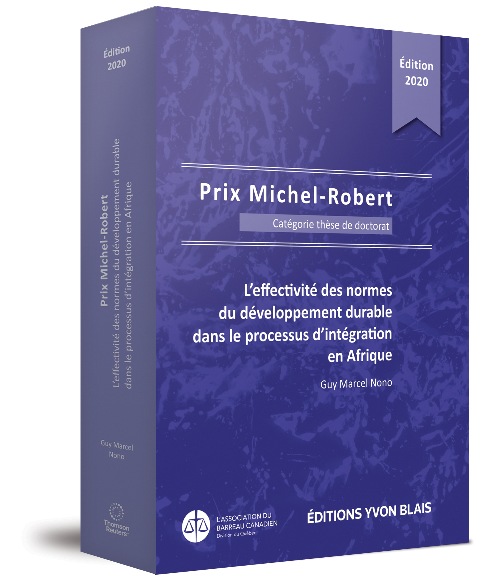 couverture de L’effectivité des normes du développement durable dans le processus d’intégration en Afrique (Prix Michel-Robert)