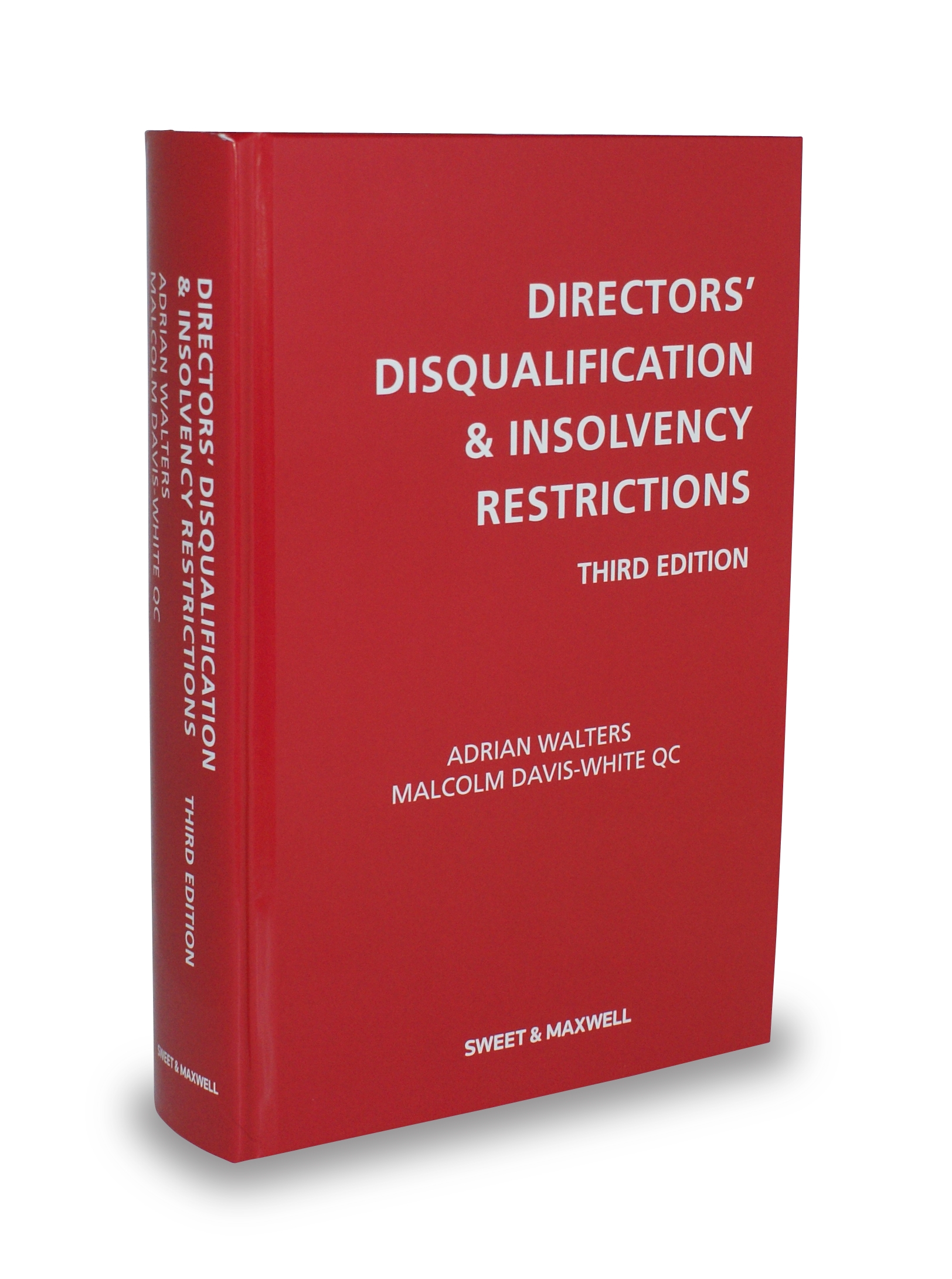 Cover of Directors' Disqualification and Insolvency Restrictions, 3rd Edition
