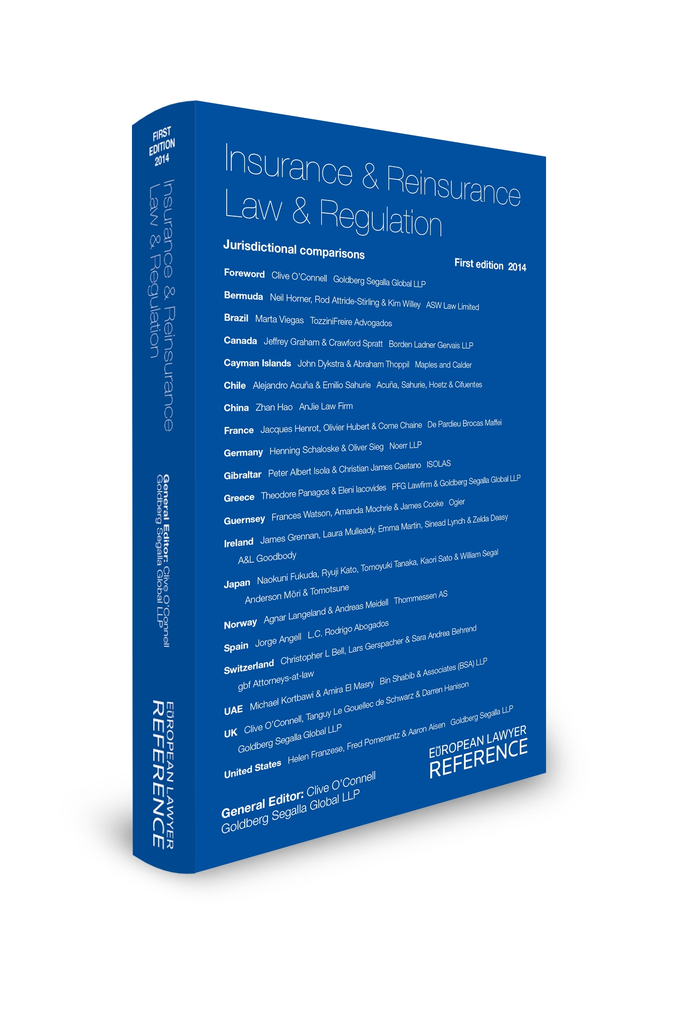 Cover of Insurance, Reinsurance Law & Regulation