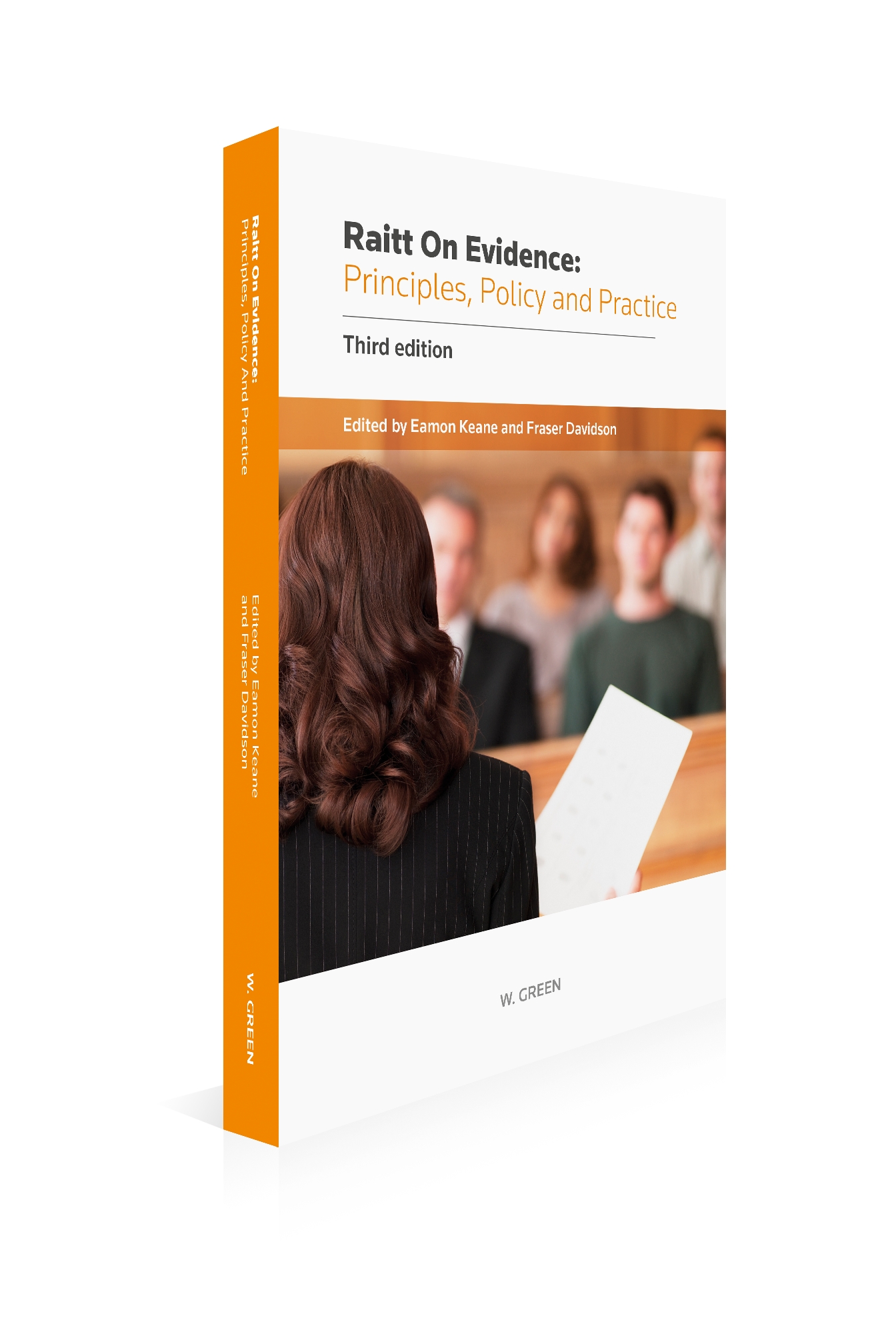 Cover of Raitt on Evidence: Principles, Policy and Practice, 3rd Edition