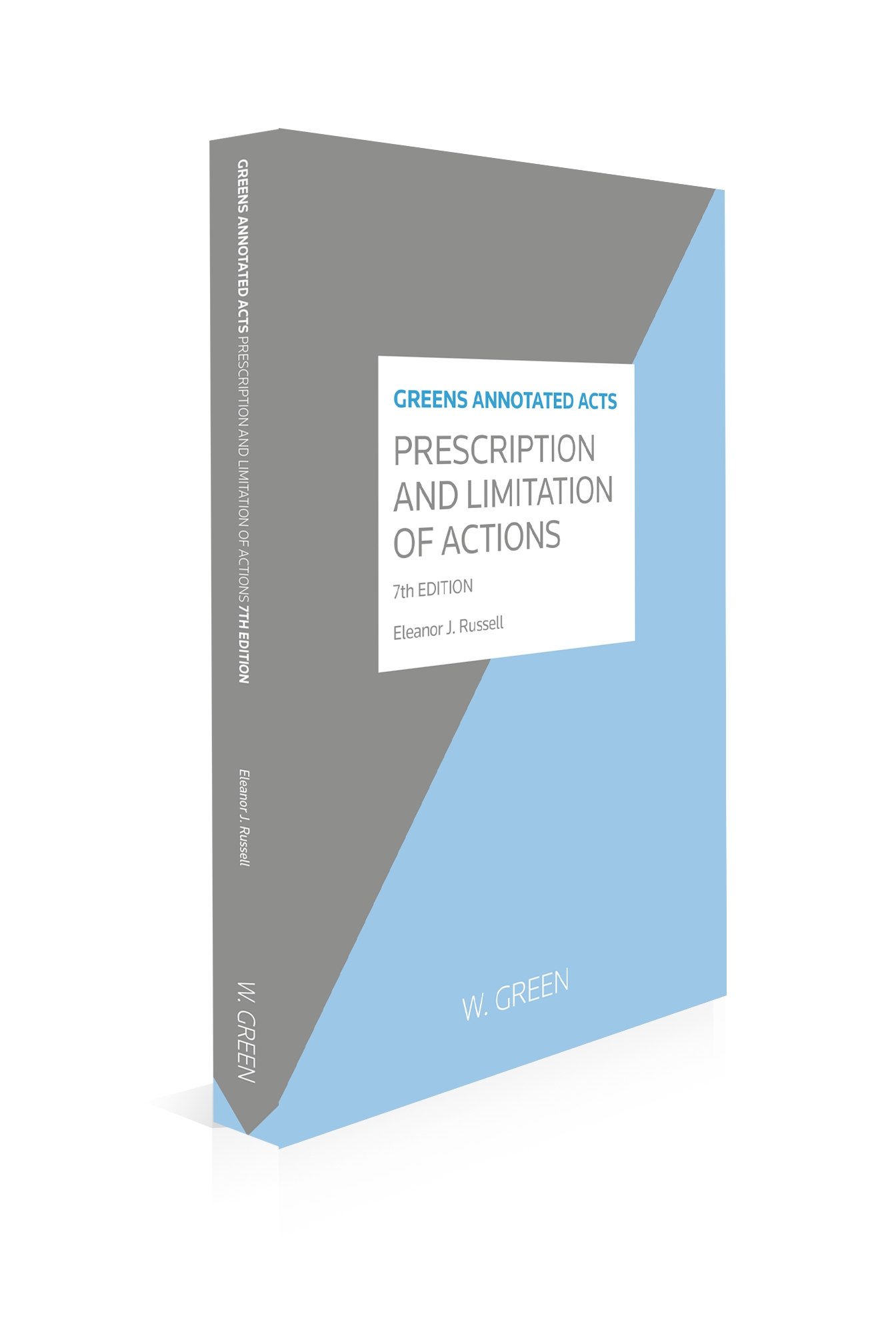 Cover of Prescripton and Limitation of Actions, 7th Edition