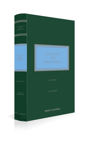 Cover of Illegality and Public Policy, 6th Edition