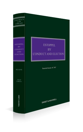 Cover of Estoppel by Conduct and Election, 3rd Edition