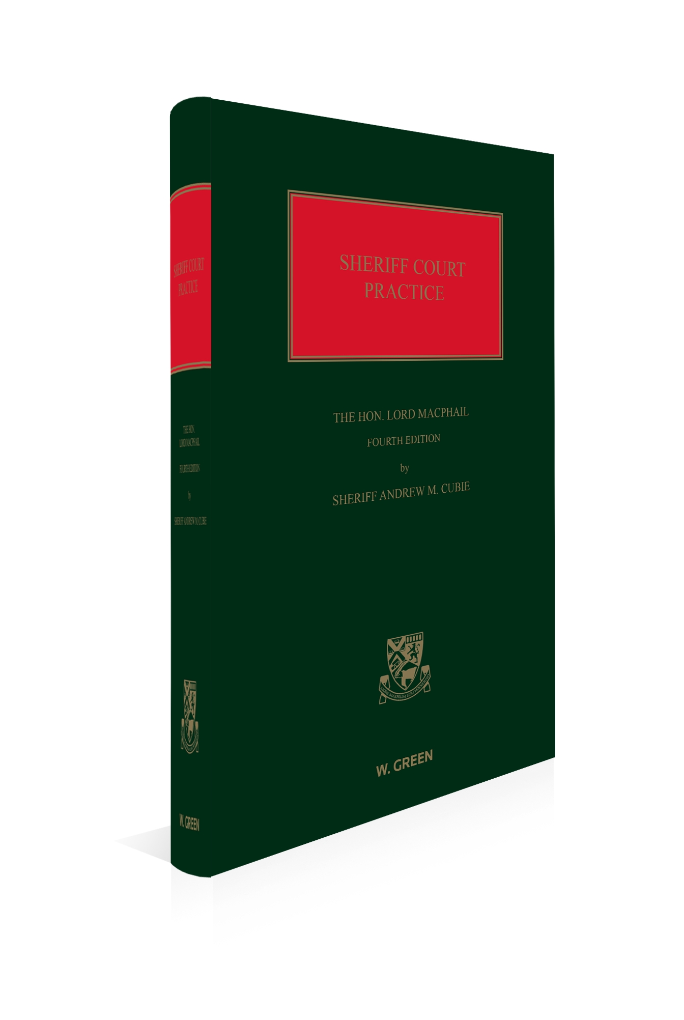 Cover of Macphail's Sheriff Court Practice (SULI), 4th Edition
