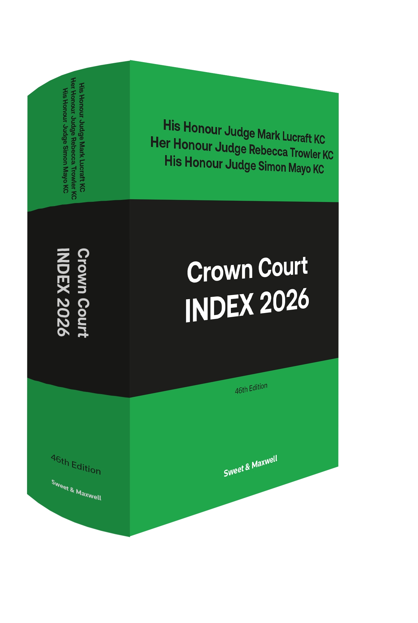 Cover of Crown Court Index 2026, 45th Edition