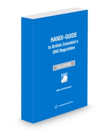 Study-Guide to HANDI-GUIDE to British Columbia's OHS Regulation, 2024 Edition