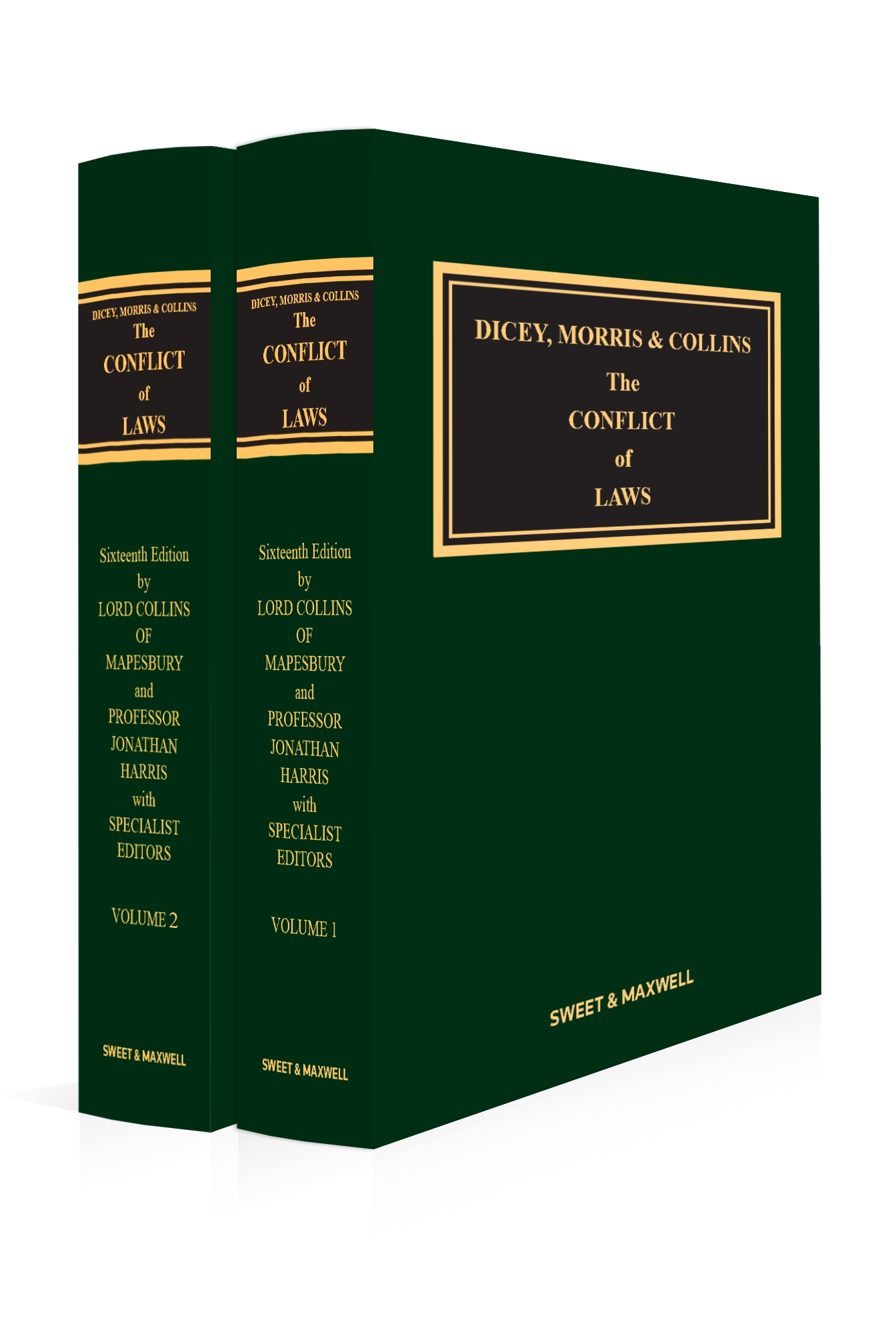 Cover of Dicey, Morris & Collins on the Conflict of Laws, 16th Edition