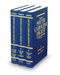 South Carolina Digest 2D