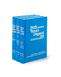 Texas Digest 2D
