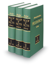 American Jurisprudence Proof of Facts