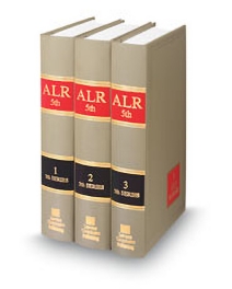 American Law Reports 5th